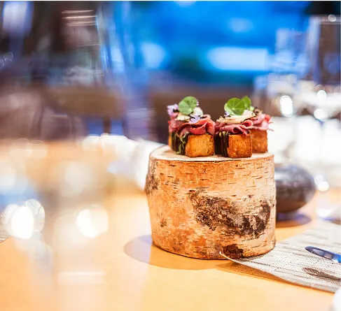 Starter on wooden disk